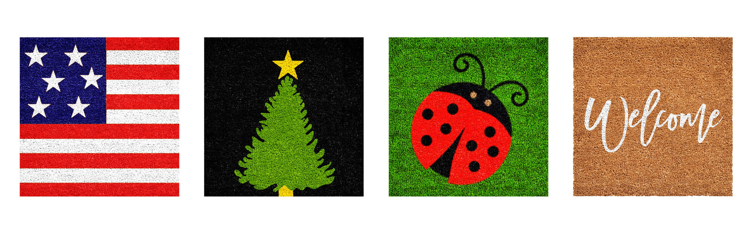 Rubber Doormat w/ Interchangeable Inserts