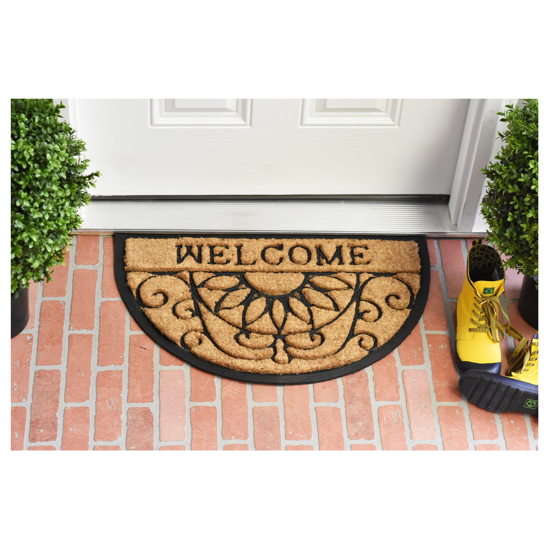 Welcome Scroll Doormat 18"x30"