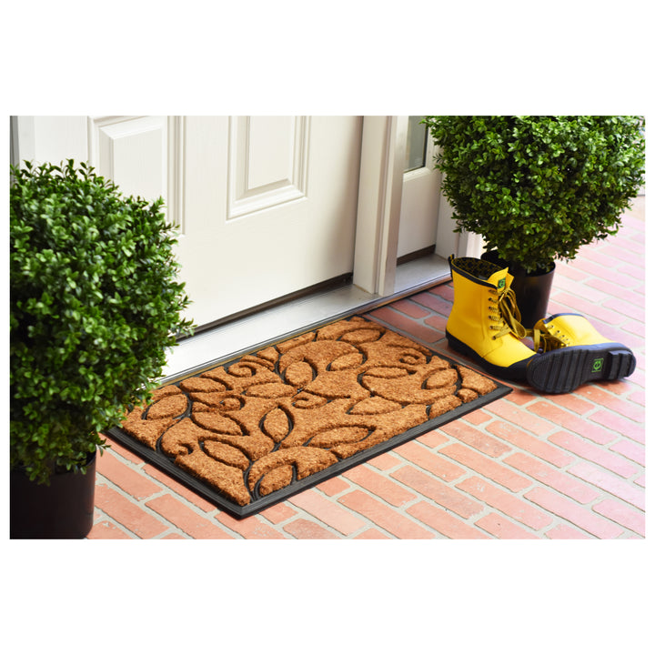 Vine Leaves Doormat 18"x30"