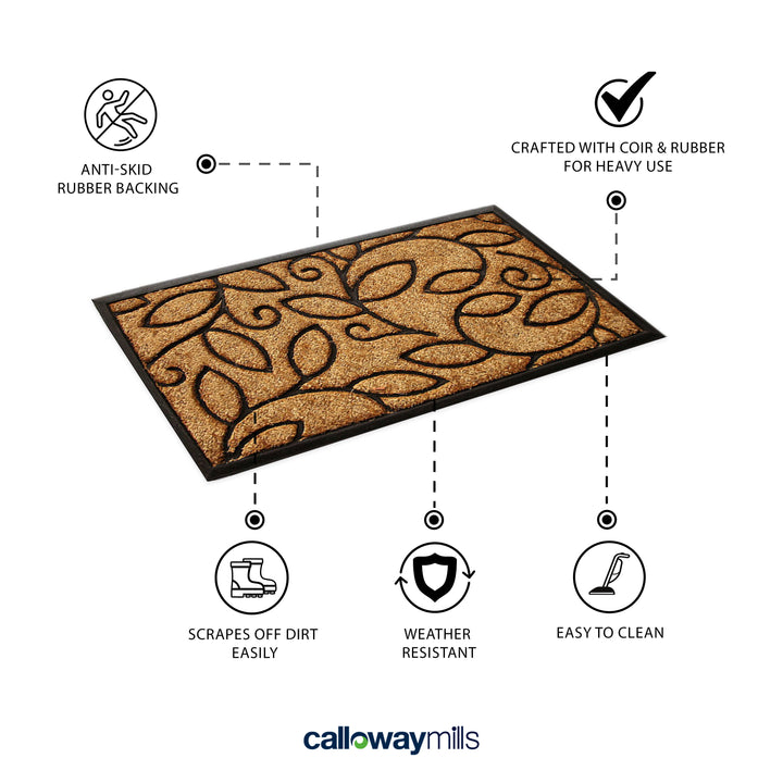 Vine Leaves Doormat