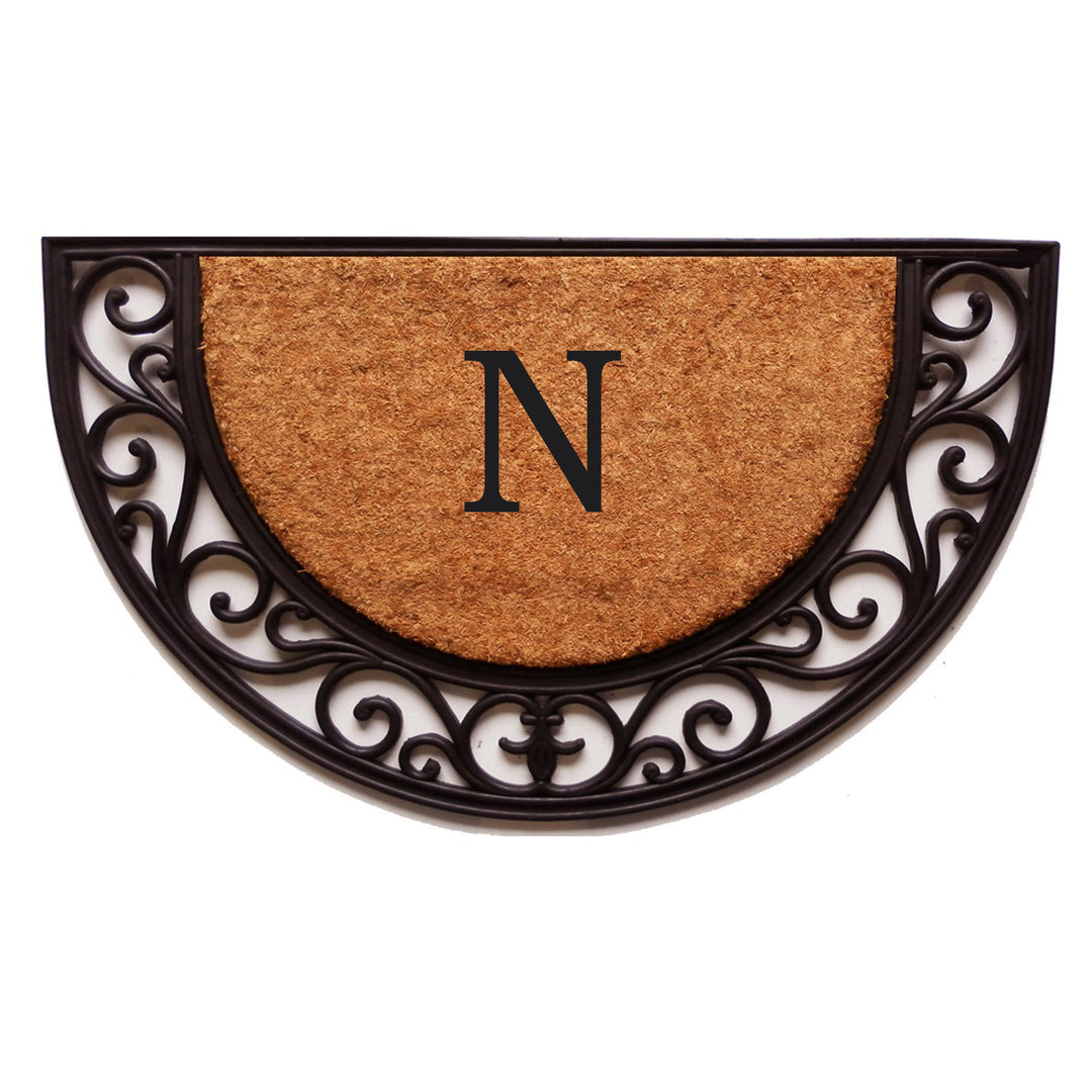 Plantation Arch Monogram Doormat