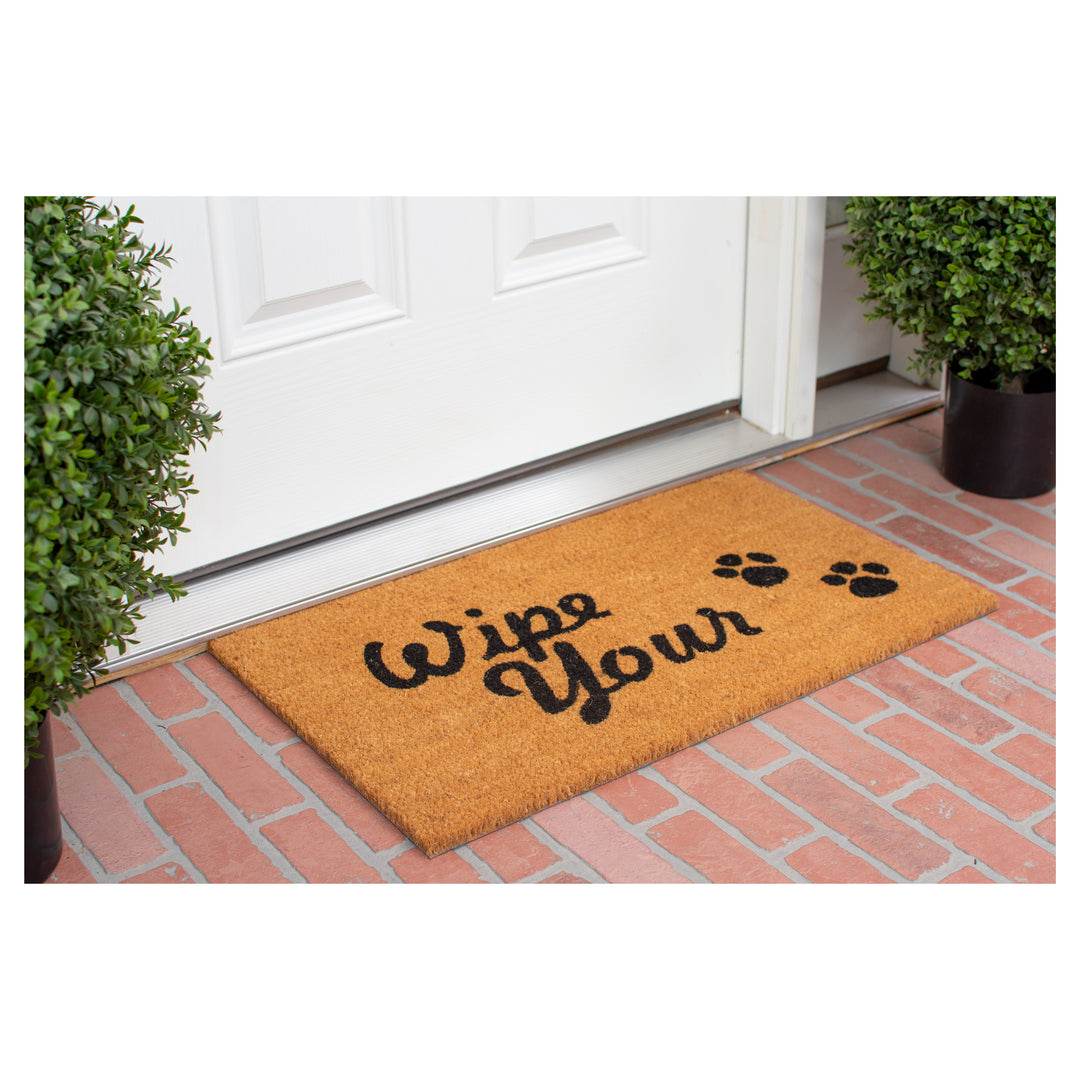 Wipe Your Paws Doormat 17"x29"