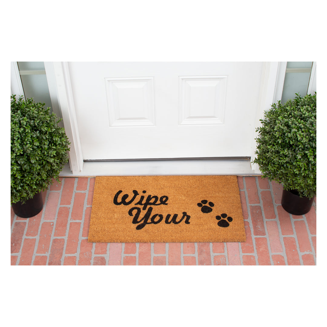 Wipe Your Paws Doormat 17"x29"