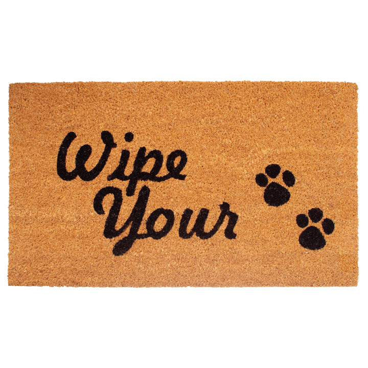 Wipe Your Paws Doormat 17"x29"