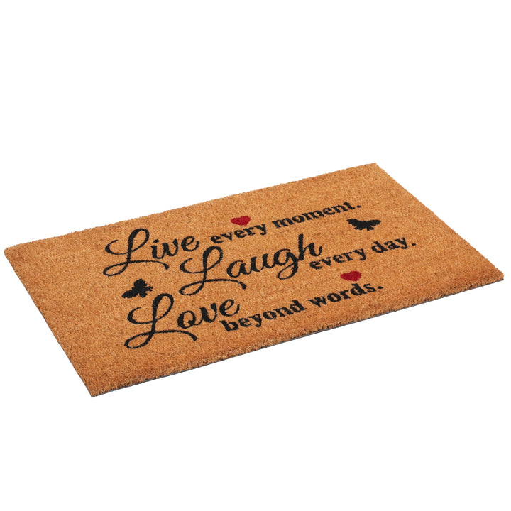 Live Every Moment Doormat