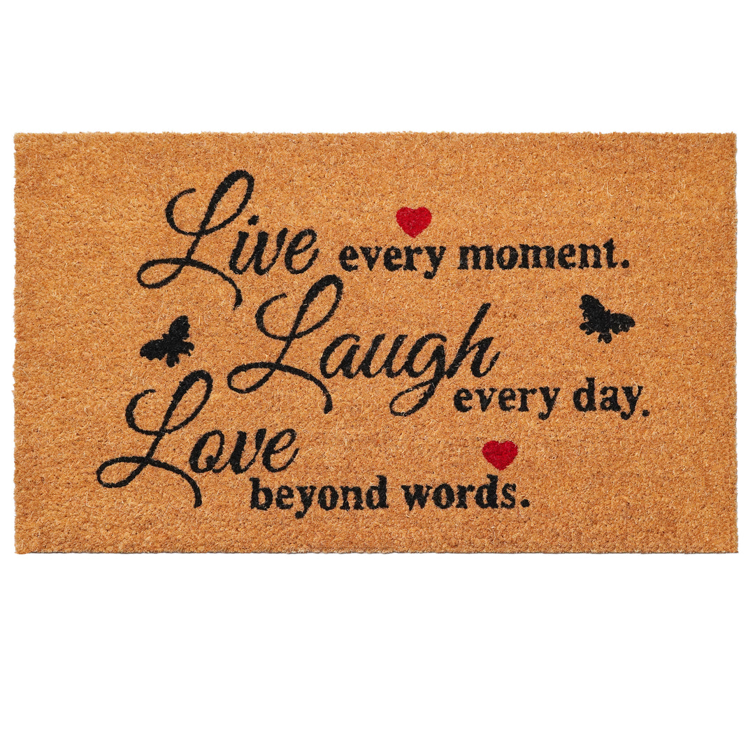 Live Every Moment Doormat
