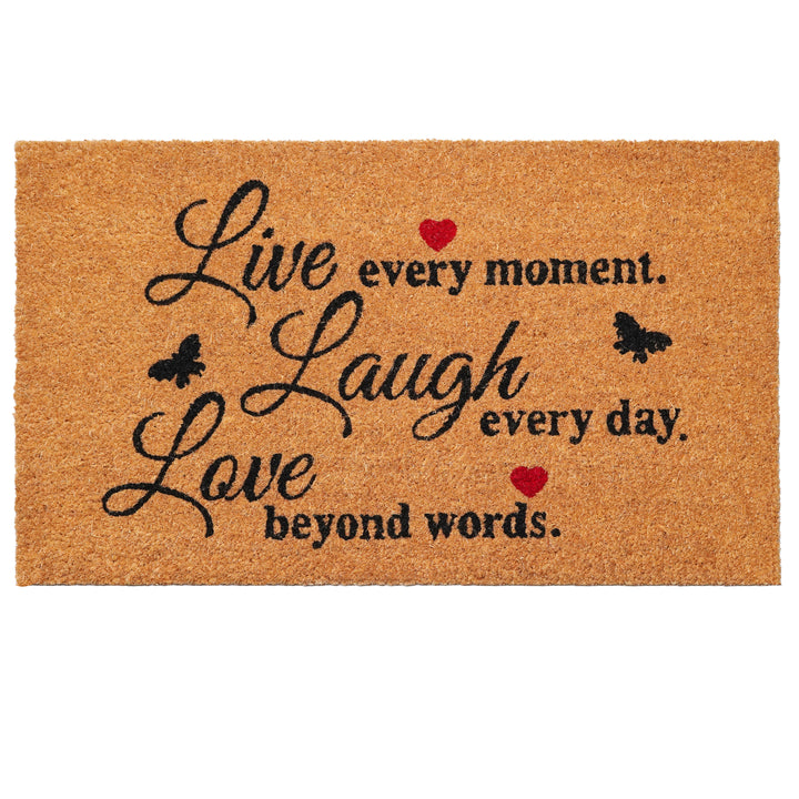 Live Every Moment Doormat