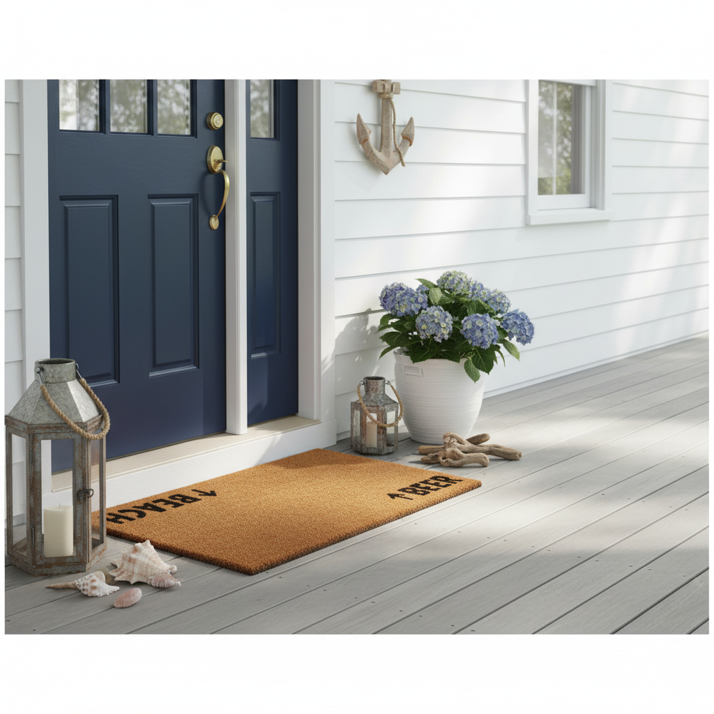 Beach Beer Doormat