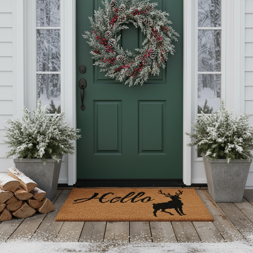 Hello Elk Doormat