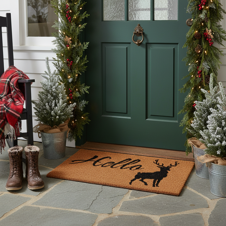 Hello Elk Doormat