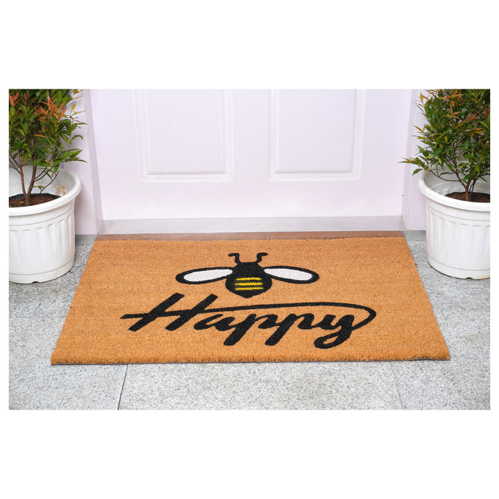 Bee Happy Doormat 17"x29"