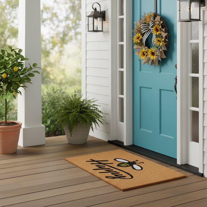 Bee Happy Doormat