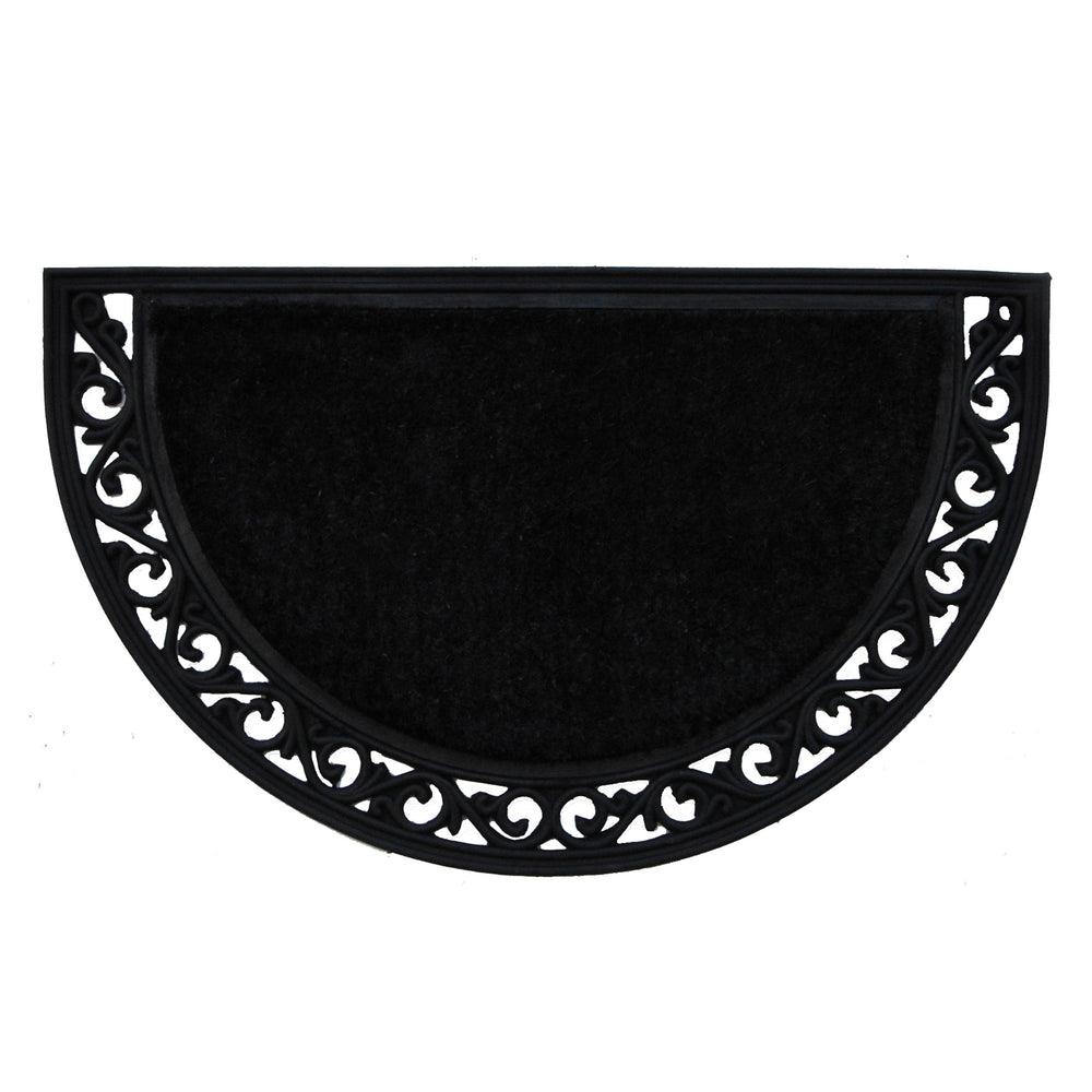 Black Arch Doormat 24"x36"