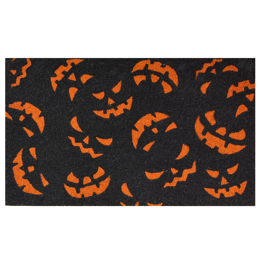 Scary Pumpkins Doormat 17"x29"