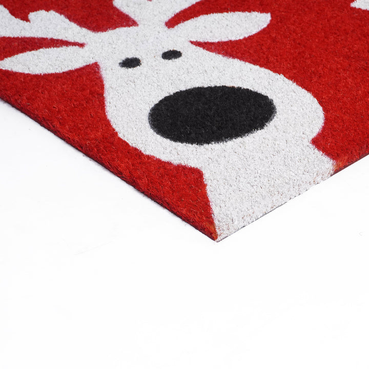 Peeking Reindeer Doormat 24"x36"