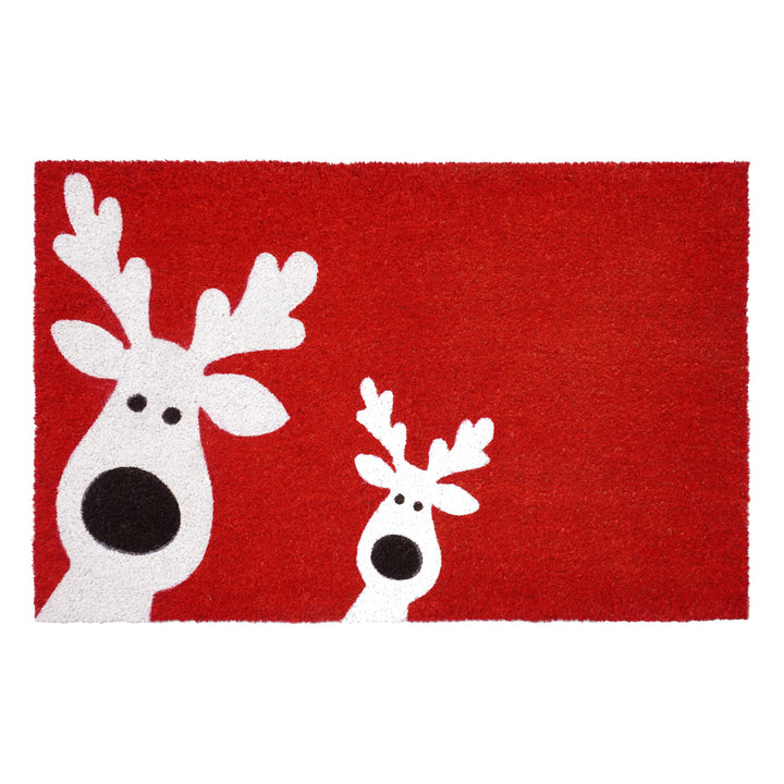 Peeking Reindeer Doormat 24"x36"