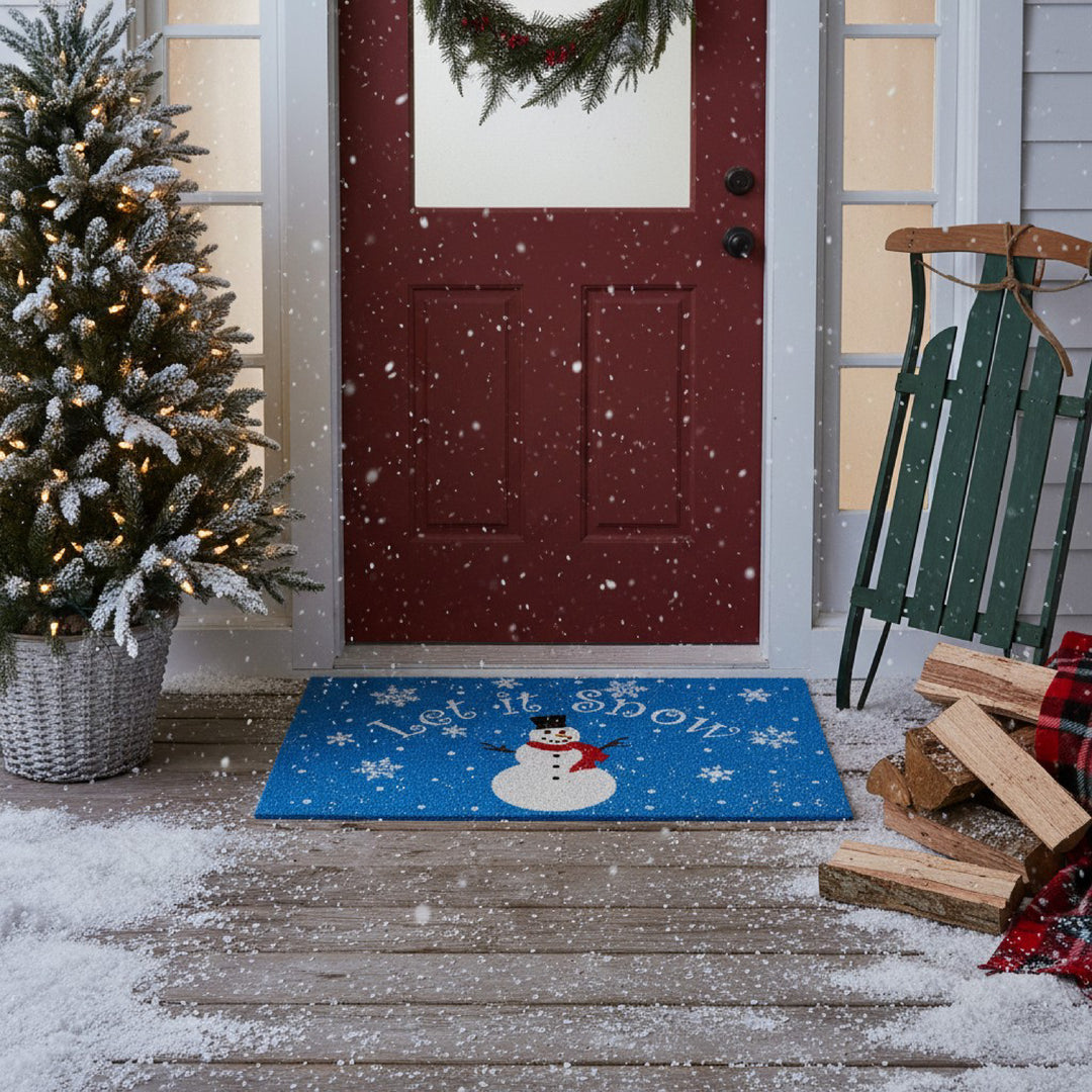 Let It Snow Doormat