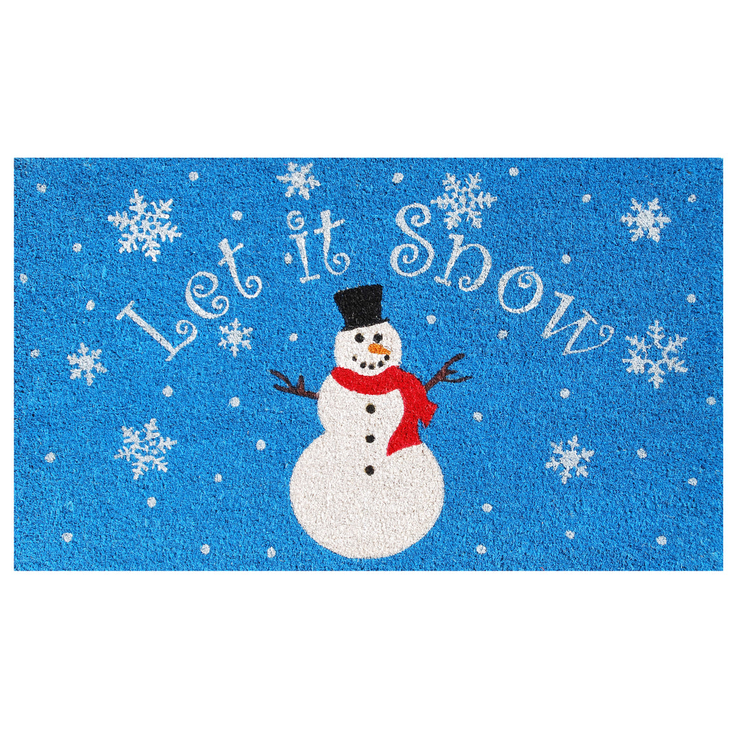 Let It Snow Doormat 17"x29"