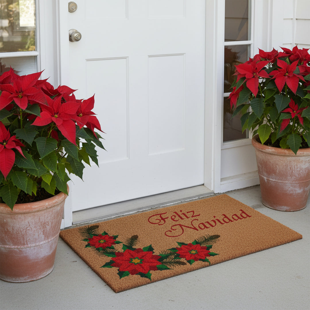 Christmas Feliz Navidad Spanish Doormat