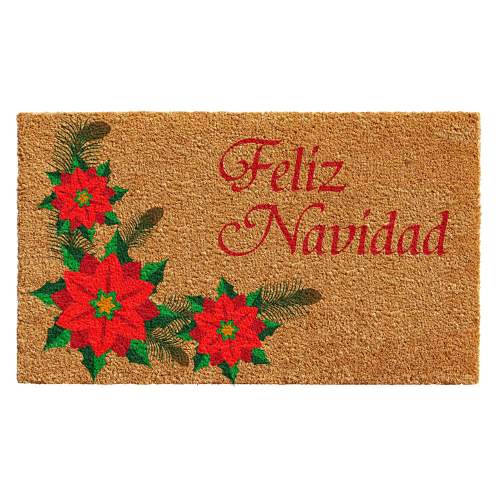 Christmas Feliz Navidad Spanish Doormat
