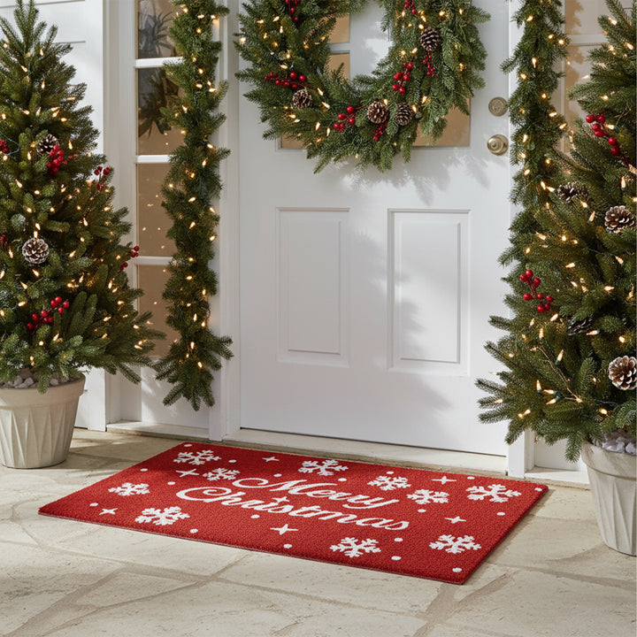 Christmas Stars Doormat