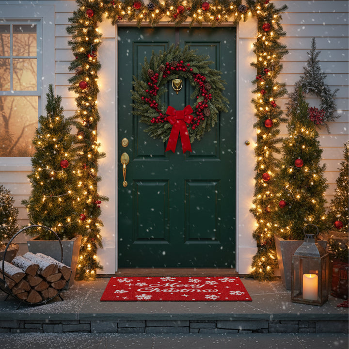 Christmas Stars Doormat
