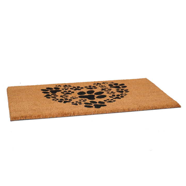 Heart Paws Doormat 17"x29"