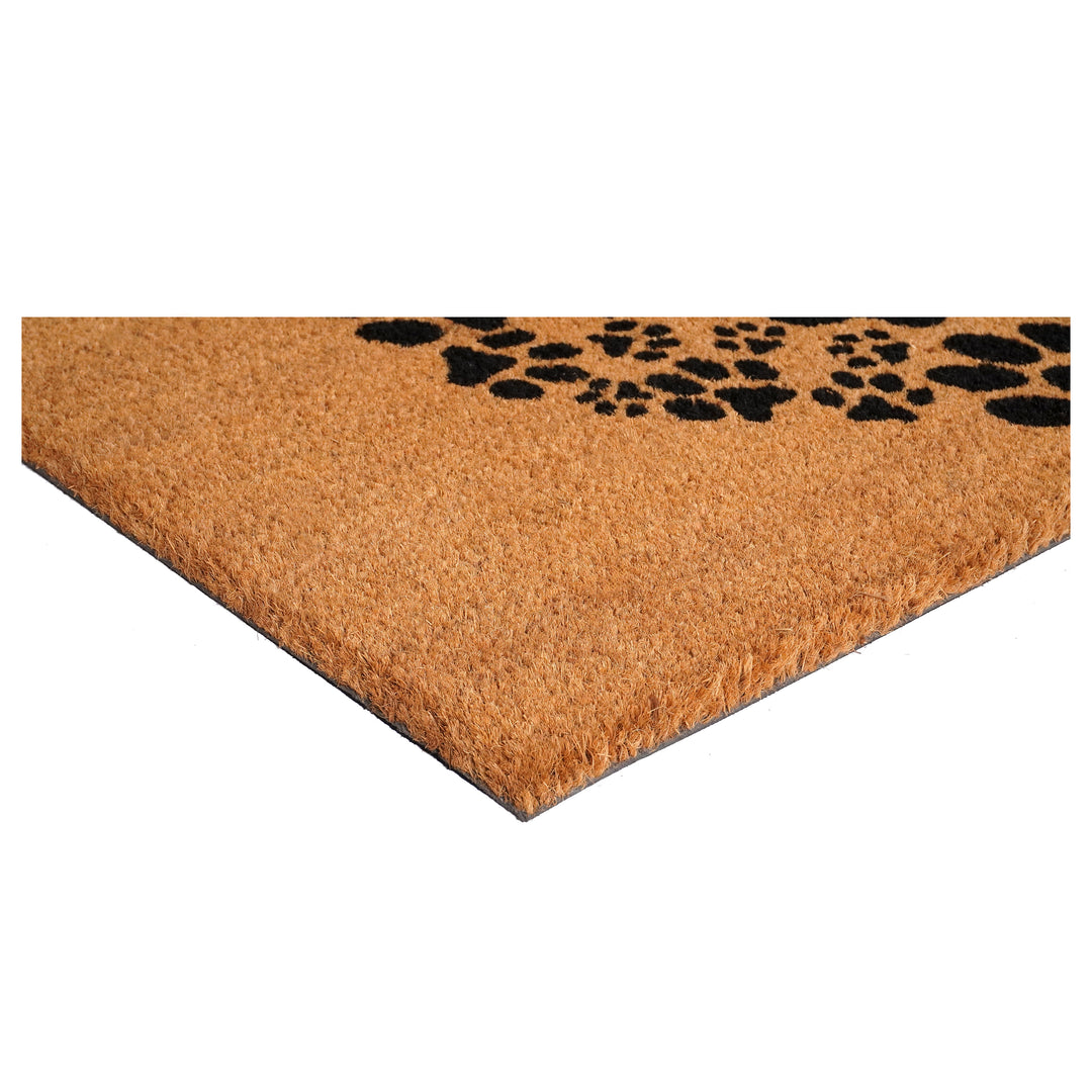 Heart Paws Doormat 17"x29"