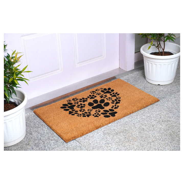 Heart Paws Doormat 17"x29"