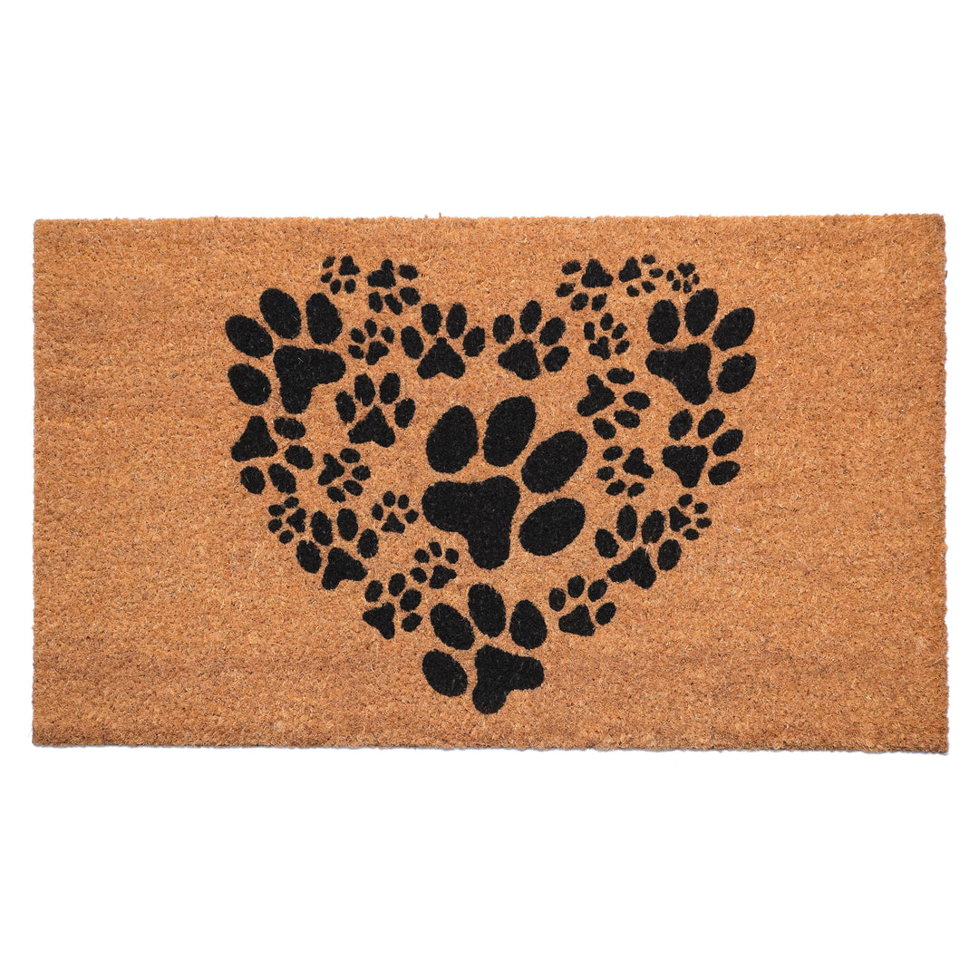 Heart Paws Doormat 24"x36"
