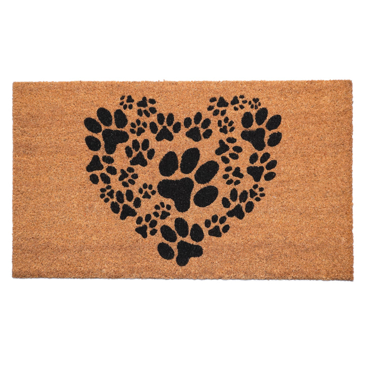 Heart Paws Doormat 24"x36"