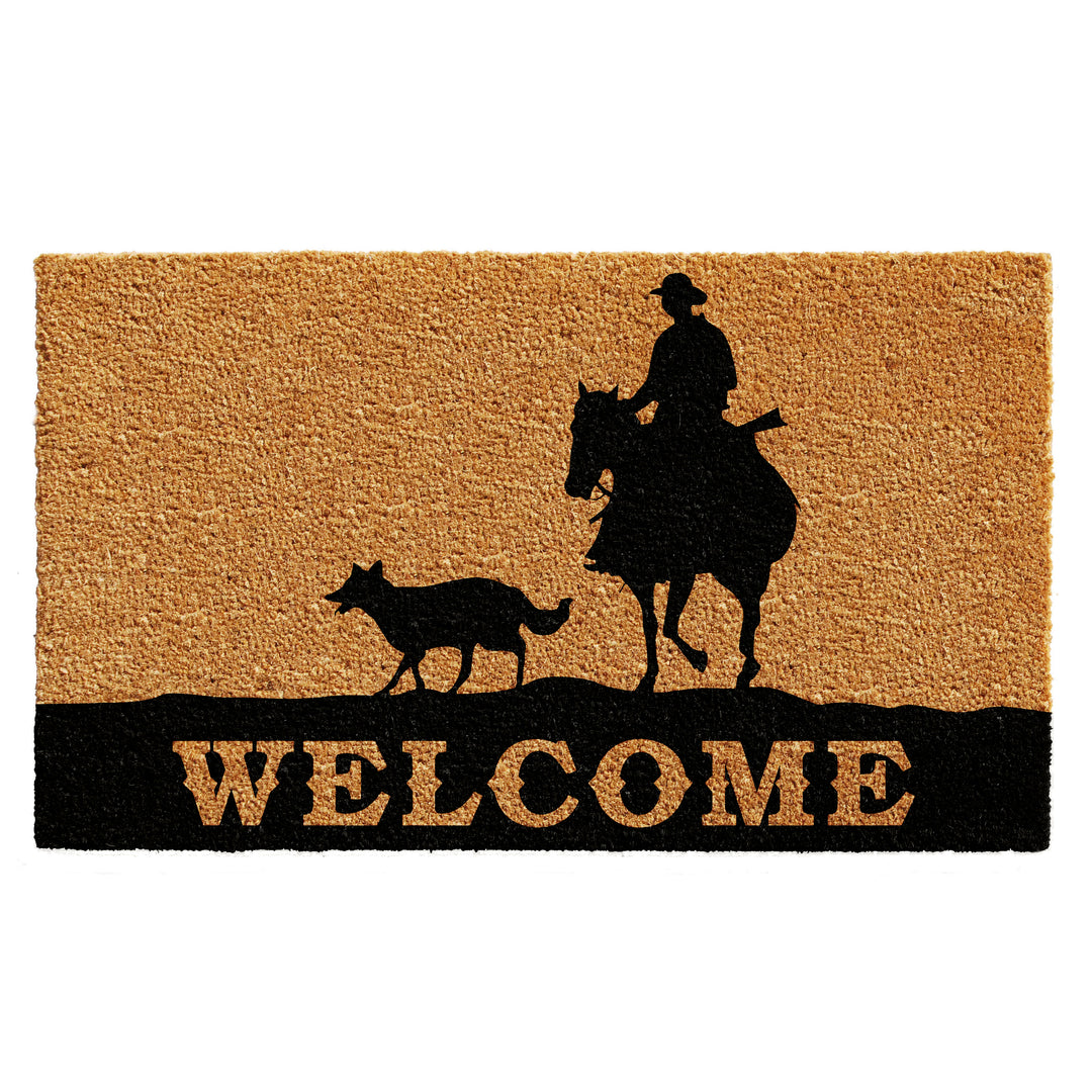 Rancher Welcome Doormat 17"x29"