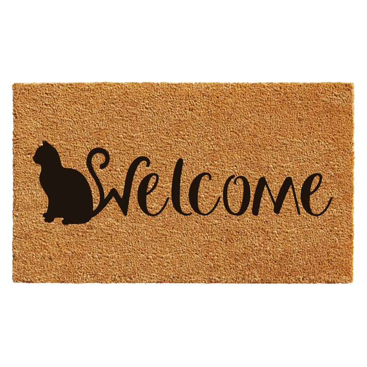 Feline Welcome Doormat 24"x36"