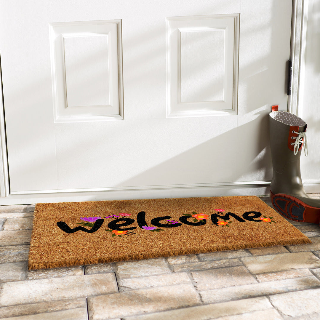 Spring Welcome Doormat 17"x29"