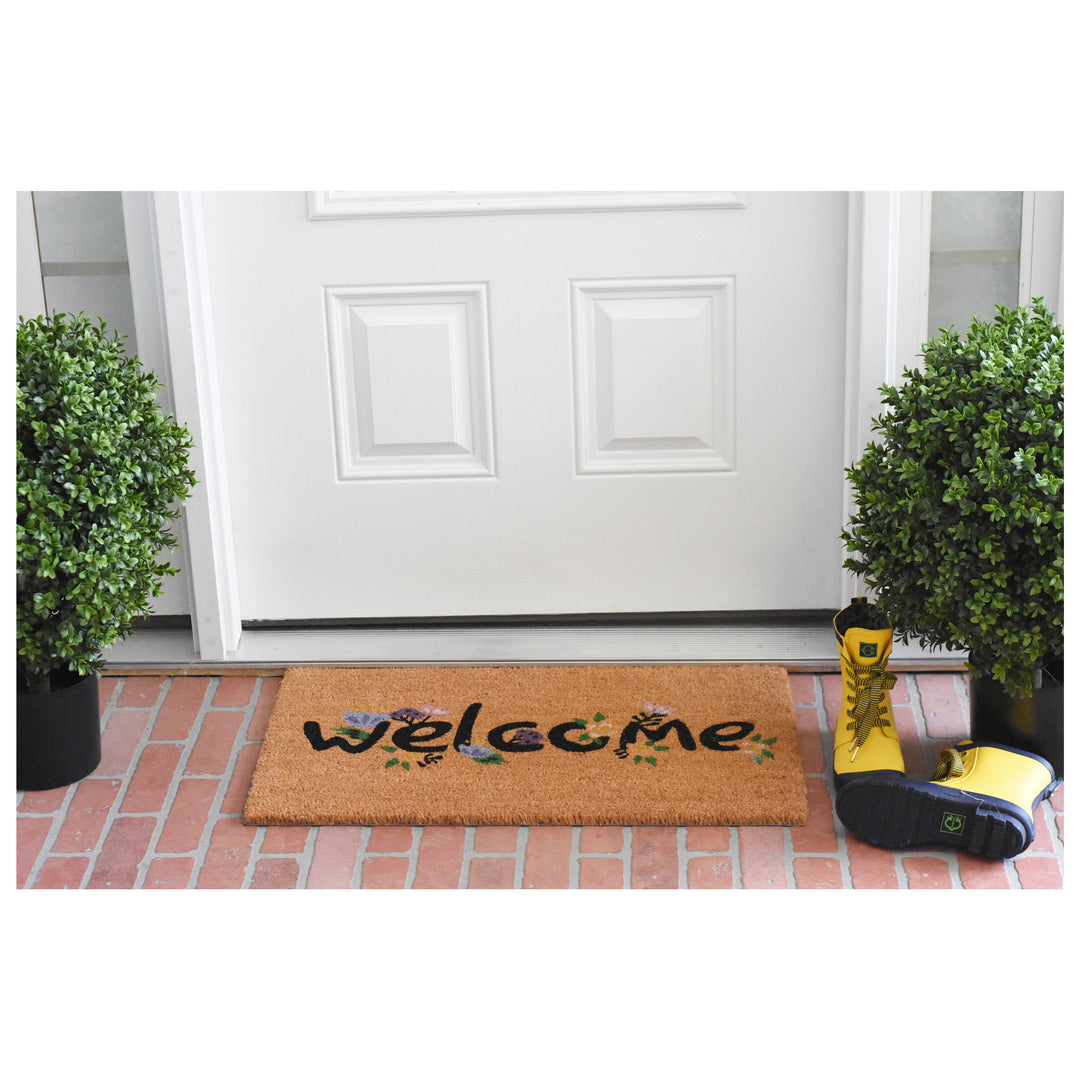 Spring Welcome Doormat 17"x29"