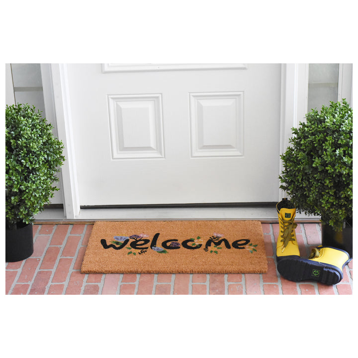 Spring Welcome Doormat 17"x29"