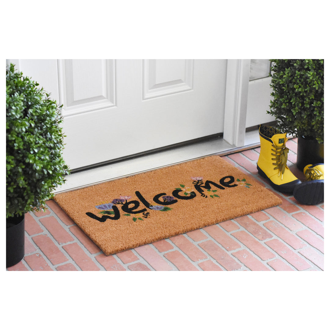 Spring Welcome Doormat 17"x29"