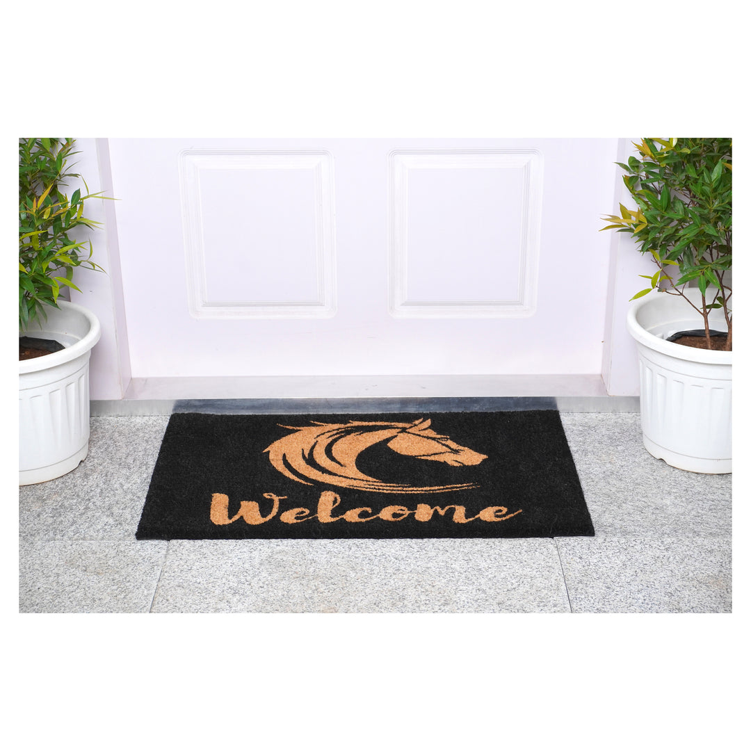 Stallion Welcome Doormat 17"x29"