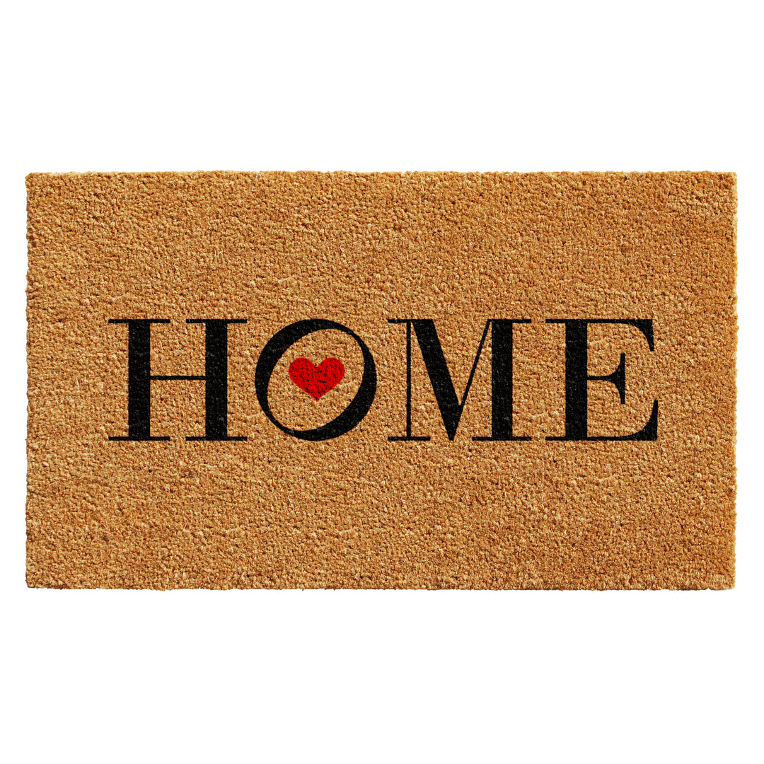 Heart Home Doormat 17"x29"