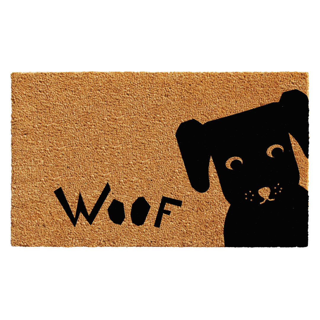 Woof Doormat 17"x29"