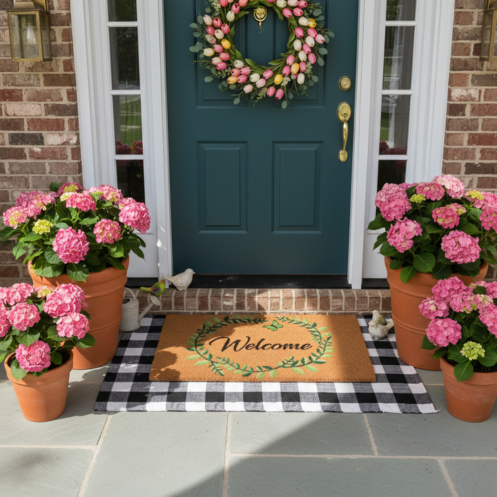 Vine Wreath Doormat