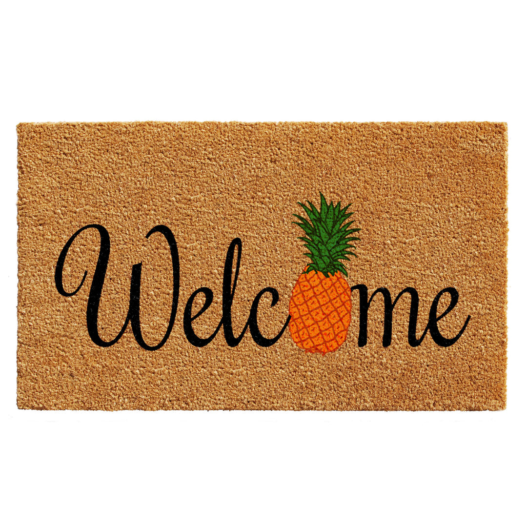 Pineapple Fun Doormat 17"x29"