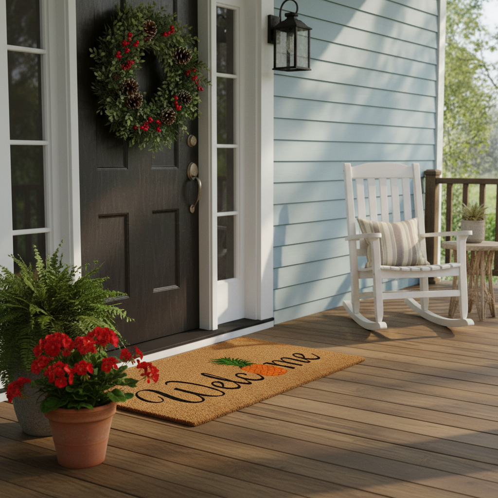 Pineapple Fun Doormat