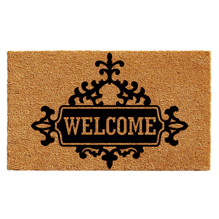 Courtyard Welcome Doormat 17"x29"