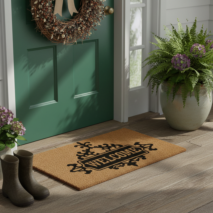 Courtyard Welcome Doormat