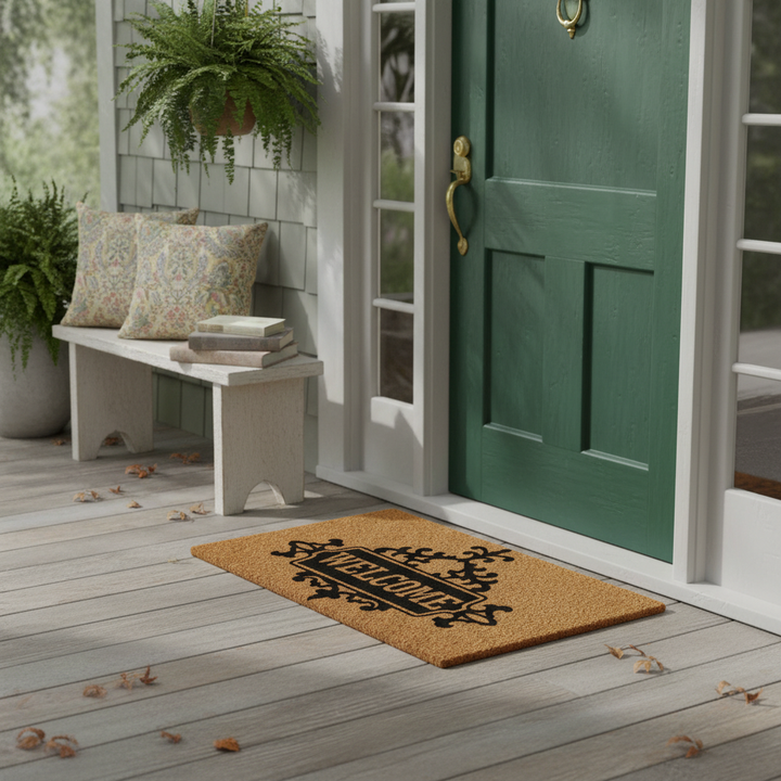 Courtyard Welcome Doormat