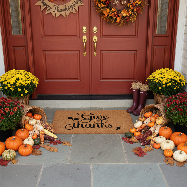 Give Thanks Doormat