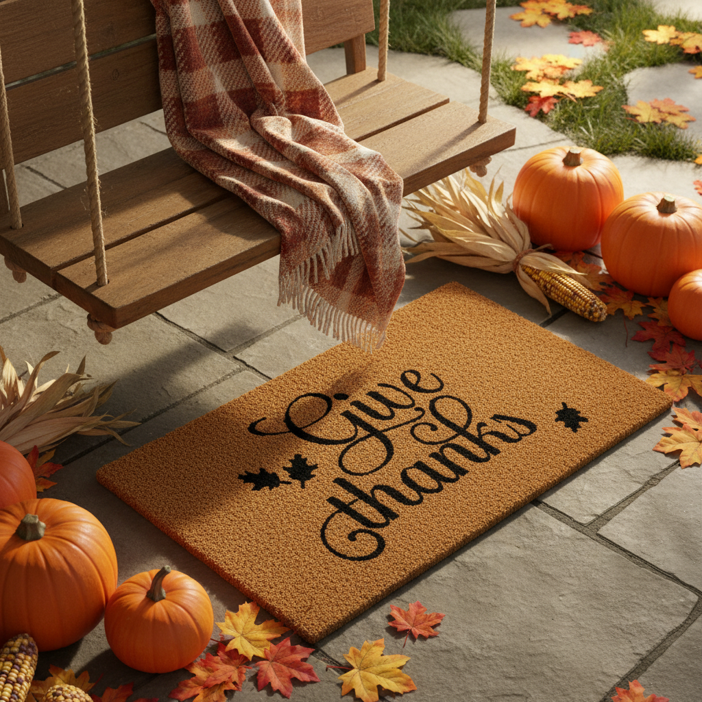 Give Thanks Doormat