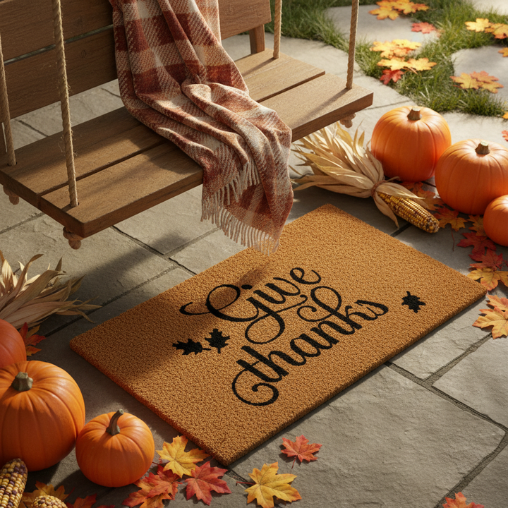 Give Thanks Doormat