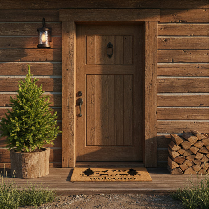 Rocky Mountain Welcome Doormat